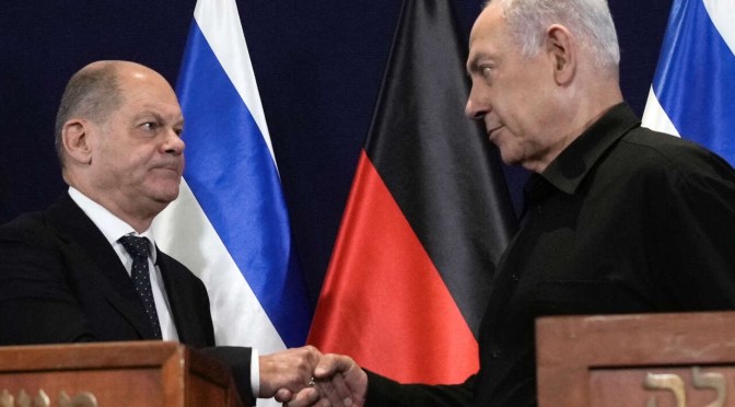 Allemagne : Olaf Scholz annonce que son pays arrêterait Netanyahu si la CPI délivre un mandat d&rsquo;arrêt