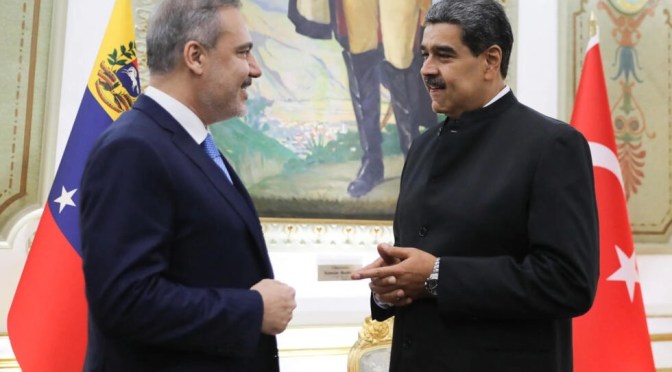 Accord entre le Venezuela et la Turquie sur l&rsquo;exploitation de l&rsquo;or