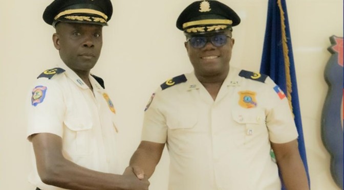 Haïti : Michel Ange Louis Jeune remplace Garry Desrosiers comme  porte-parole de la Police Nationale