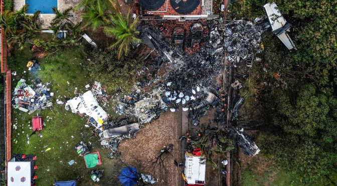 Brésil : Quel est l&rsquo;état d&rsquo;avancement de l&rsquo;enquête sur le crash d&rsquo;un avion près de São Paulo, qui a fait plus de 60 morts ?