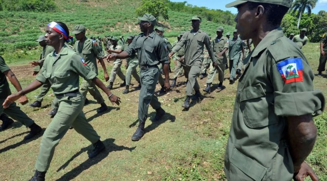 Haïti : Un états-unien nommé commandant en chef des Forces Armées d’Haïti – une nomination problématique