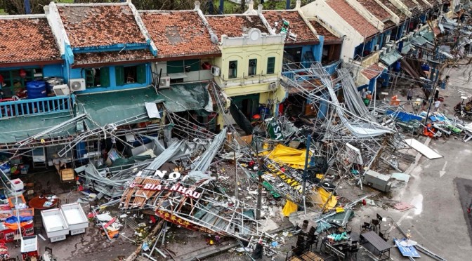 Vietnam – Typhon &laquo;&nbsp;Yagi&nbsp;&raquo; : le dernier bilant fait état de plus de 80 morts et 60 disparus