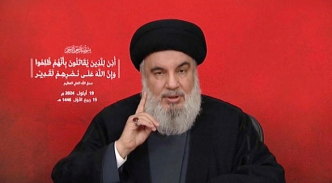 L’armée israélienne annonce avoir « tué » Hassan Nasrallah, le leader du Hezbollah, lors du bombardement de Beyrouth