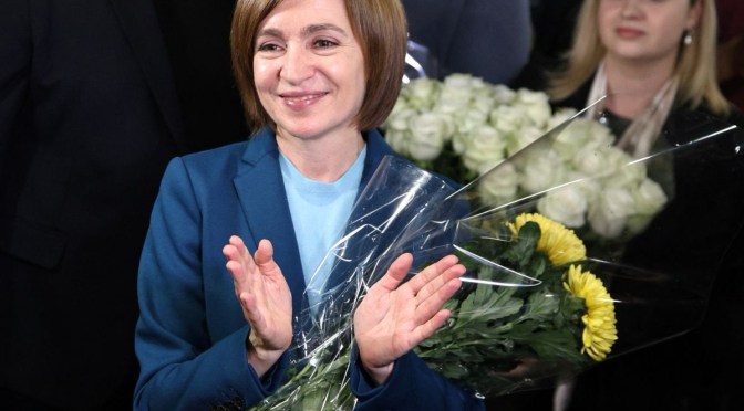 Moldavie : victoire de la présidente pro Union Européenne, Maia Sandu
