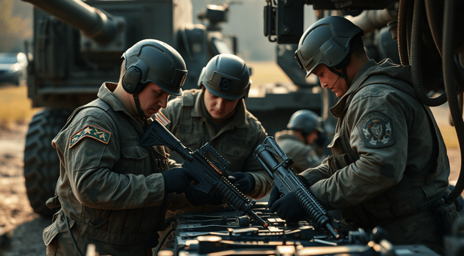 Les États-Unis d&rsquo;Amérique autorisent leurs sous-traitants à réparer des armes en Ukraine