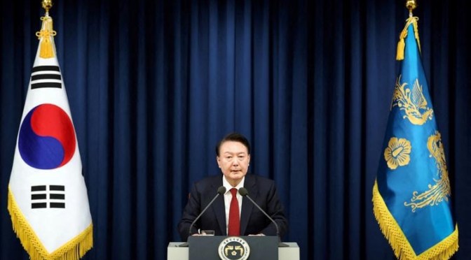 Corée du Sud : le président déclare la loi martiale, l’armée dit qu’elle la «fera respecter»