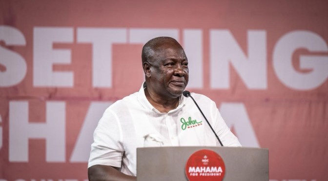 Présidentielle au Ghana : l’ex-président et opposant John Mahama vainqueur