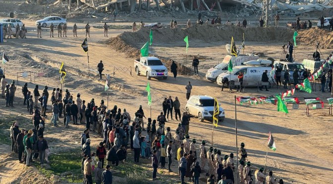 Gaza : Israël va libérer 369 prisonniers palestiniens en échange des trois otages du Hamas de ce samedi – dont 36 terroristes