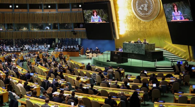 Les États-Unis d&rsquo;Amérique votent contre une résolution de l’ONU condamnant la Russie pour la guerre en Ukraine