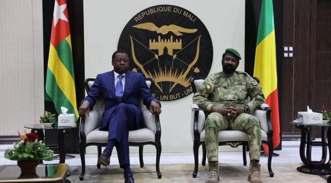 Le Togo annonce son intention d’adhérer à l’Alliance des États du Sahel (AES)