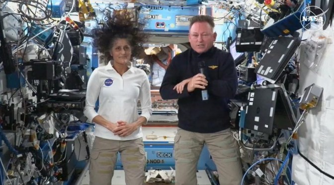 Les astronautes bloqués à bord de l’ISS depuis plus de neuf mois attendus ce mardi 18 au soir sur Terre