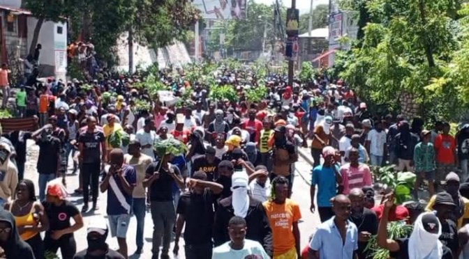 Haïti : la crise sécuritaire provoque le ras le bol des populations à Port au Prince