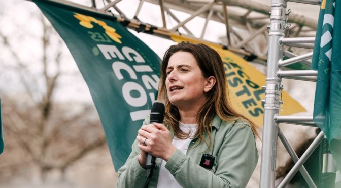 Marine Tondelier réélue dès le premier tour à la tête des Écologistes