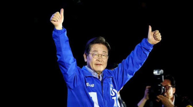 Corée du Sud : le candidat du centre gauche Lee Jae-myung élu président