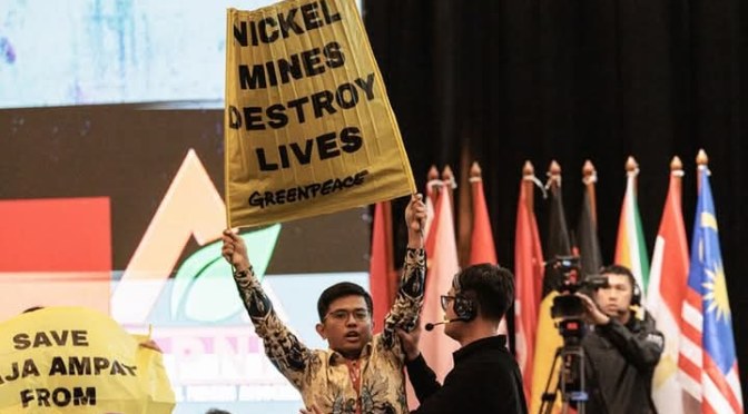 En Indonésie: une exploitation de Nickel suspendue après des vidéos de Greenpeace