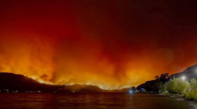 Canada : Les feux de forêt se rapprochent dangereusement de la ville de Vancouver, dans l’ouest du pays, les autorités craignent le pire dans tout le pays