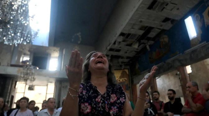Syrie: la communauté chrétienne en colère après l&rsquo;attentat qui a fait 25 morts dans une église de Damas