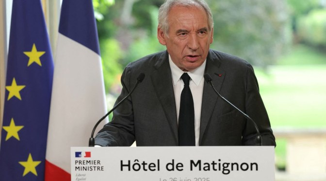 France: le socle commun uni derrière François Bayrou dans le cadre de l&rsquo;affaire Bétharram