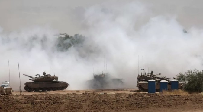 L&rsquo;armée israélienne lance une offensive terrestre majeure à Gaza-ville