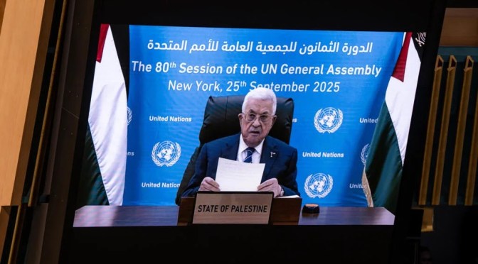 Gaza: Mahmoud Abbas plaide la cause palestinienne et écarte le Hamas devant l’ONU