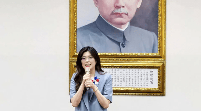 Taïwan : Cheng Li-wun, nouvelle présidente du Kuomintang, veut renouer le dialogue avec Pékin et redonner un souffle à l’opposition