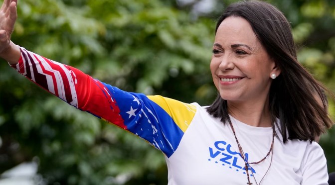PRIX NOBEL DE LA PAIX 2025 – María Corina Machado, symbole de la résistance démocratique au Venezuela