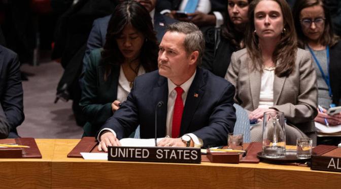 Le Conseil de sécurité de l’ONU approuve le plan de paix de Trump pour Gaza