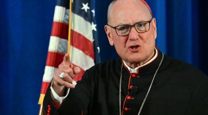 New York : le pape remplace l’influent cardinal Dolan par un évêque sensible aux questions migratoires